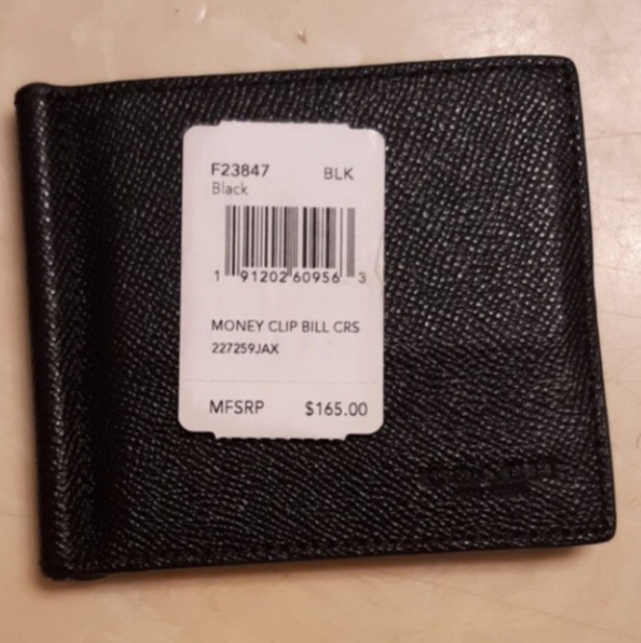 Coach Wallet W/ Money Clip - Picture 4 of 4
